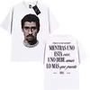 Bad Bunny T-shirt for Men Women Debi Tirar Mas Fotos DTMF Cotton T Shirts To Hiphop Short Sleeve Tops Casual Loose Streetwear 2