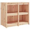 Vidaxl Outdoor Kitchen Cabinet, Solid Pine Wood