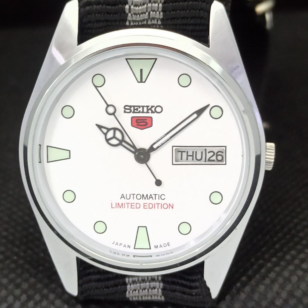 RENOVOVANÉ VINTAGE SEIKO 5 AUTOMATICKÉ PÁNSKÉ PÁNSKÉ HODINKY DEN/DATUM a266365-9