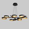 Nordic Post-modern Art Round Light Luxury Restaurant Chandelier Designer Personality Simple Living Room Bedroom Mirror Wall Lamp