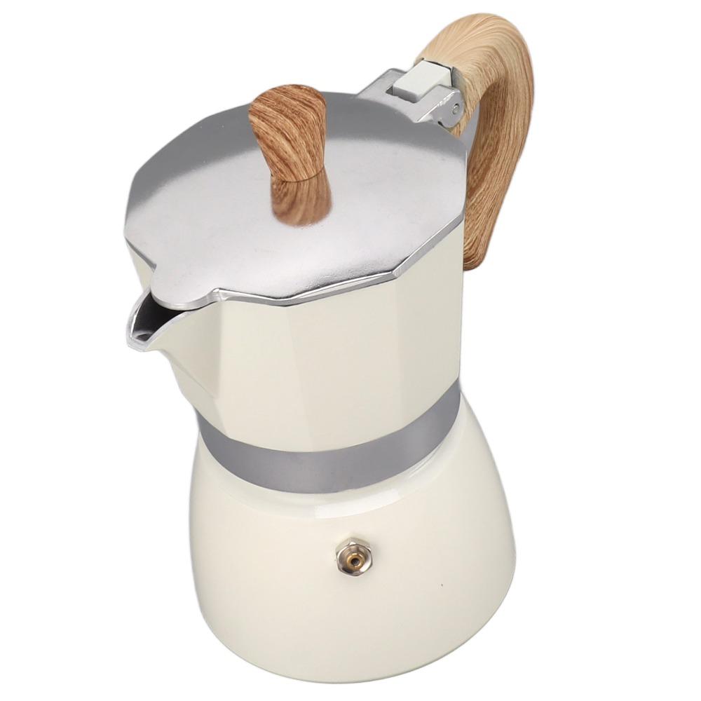 Octagonal Moka Coffee Pot Aluminum Stovetop Espresso Maker Hand Brewing Coffee Maker Home Use