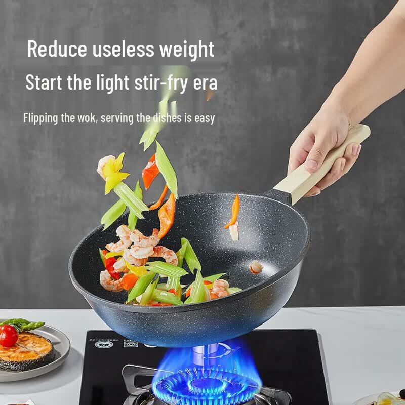 COOKER KING Maifan Stone Non-Stick Wok
