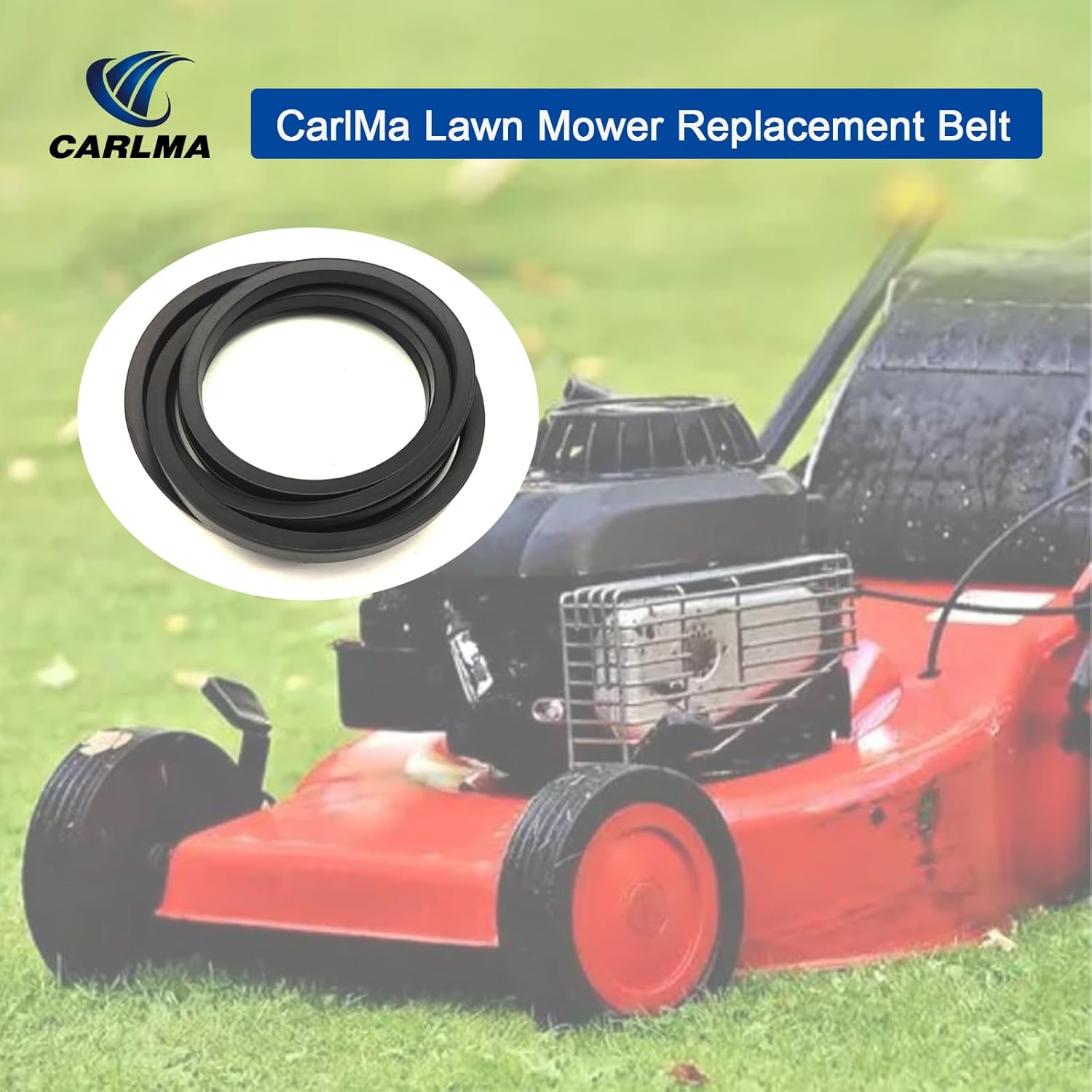 

Lawn Mower Deck Belt for Exmark Mowers 1-413093 413093 44 Lazer Z 48 Turf Tracer, for Husqvarna 539109242 EZ 4824 RZ 4824 WH 4817 Z 4822 (5/8 x