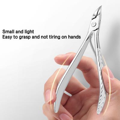 Anti-Splash Slanted Ultrathin Nail Clipper Oblique Nail Clippers Paronychia Clippers Portable Toenail Trimmer Professional