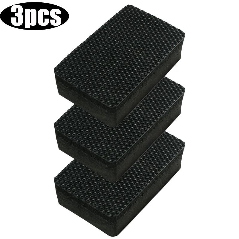 1/5pcs Car Wash Mud Car Clay Bar Pad Sponge Block Cleaning Eraser Wax Polish Pad Tools Black Auto Sponge Automotive Care Tools