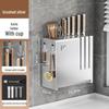 Stainless Steel Kitchen Knife & Utensil Holder