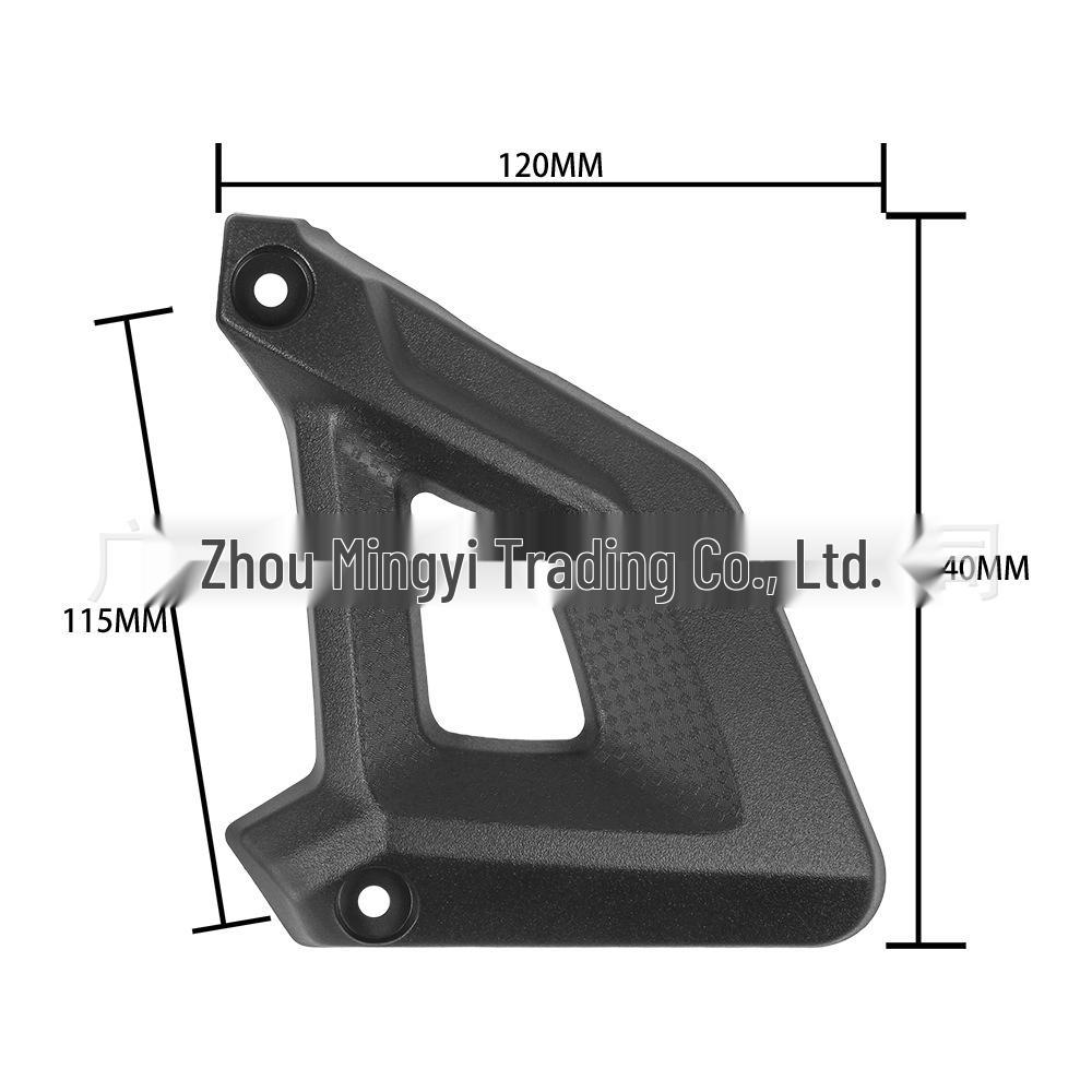 Loncin Wuji LX900-C DS900X Motorcycle Footrest Block Set (Left & Right)