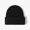 Japanese Winter Warm Simple Twist Woolen Cap Female Earflaps Slipover Male Beanie Student Hat