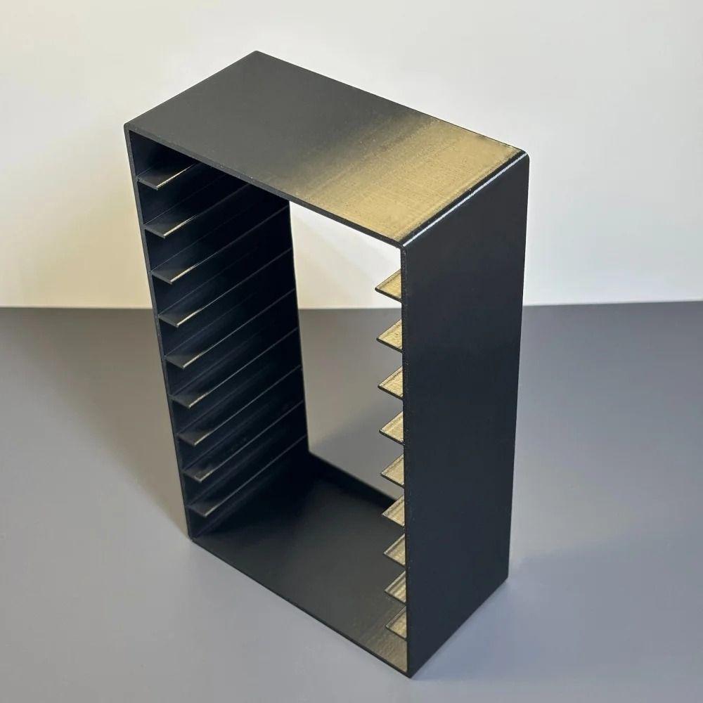 Stackable Cassette Tape Holder Up To 10 Tapes Cassette Tape Organizer Home Organization