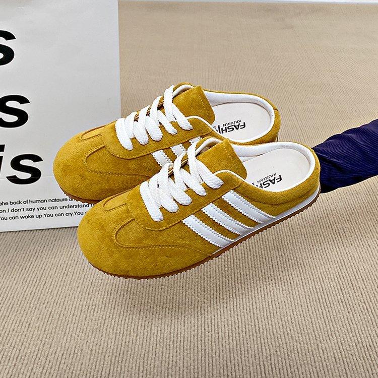 22 primavera, estate, autunno e inverno nuove scarpe da tavola scarpe per studenti a taglio basso punta rotonda con cinturino