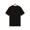 Camiseta Masculina com um Buquê de Flores Laranjas, Adequada para Treino de Basquete. É uma blusa de gola redonda e manga curta para streetwear moderno e academia
