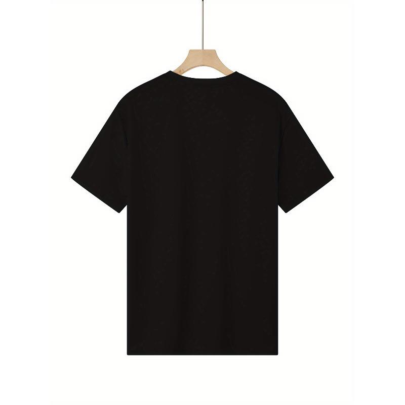 Camiseta Masculina com um Buquê de Flores Laranjas, Adequada para Treino de Basquete. É uma blusa de gola redonda e manga curta para streetwear moderno e academia
