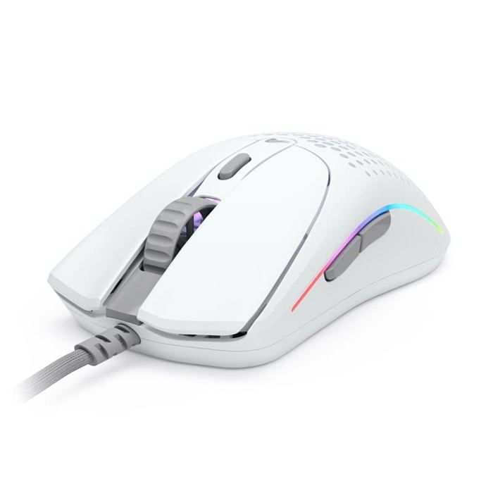 Souris de jeu - Glorious - Model O 2 - Blanc mat - 59 g - Capteur BAMF 2.0 26000 DPI