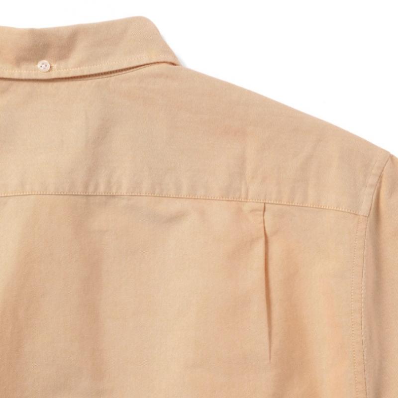 ThiSiSneverthat Oxford S S Shirt Apricot