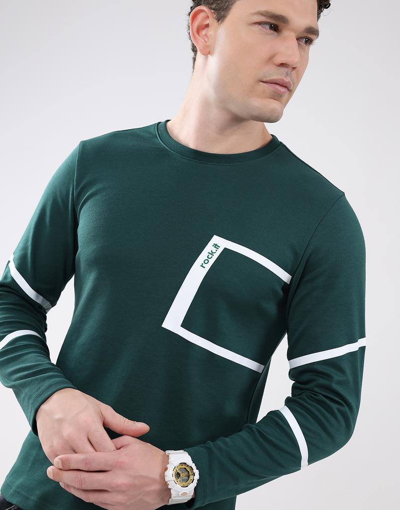 Rock it Men Round Neck Full Sleeve T-Shirt