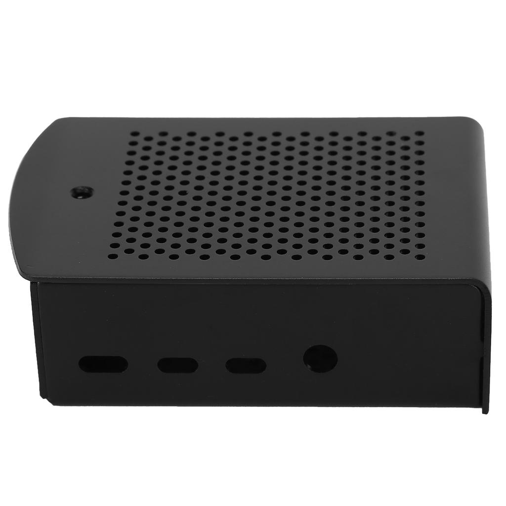 Enclosure for Raspberry Pi Aluminum Alloy Wall Mounted Cooling Protective Shell with Fan