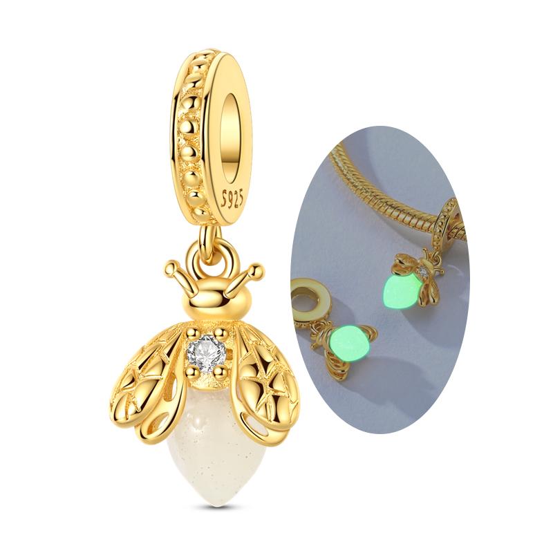 New Original Charm Bead Pendent Copper Penguin Snowflake Capybara Cat Butterfly Xo Charms Fit Bracelet Bangle Woman Jewelry