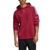 Adidas Originals Trefoil TS TRF Fleece-Lined Hoodie Men Hoodie Burgundy ED7116