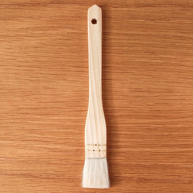 MDNG Wooden Handle Wool Baking & BBQ Brush