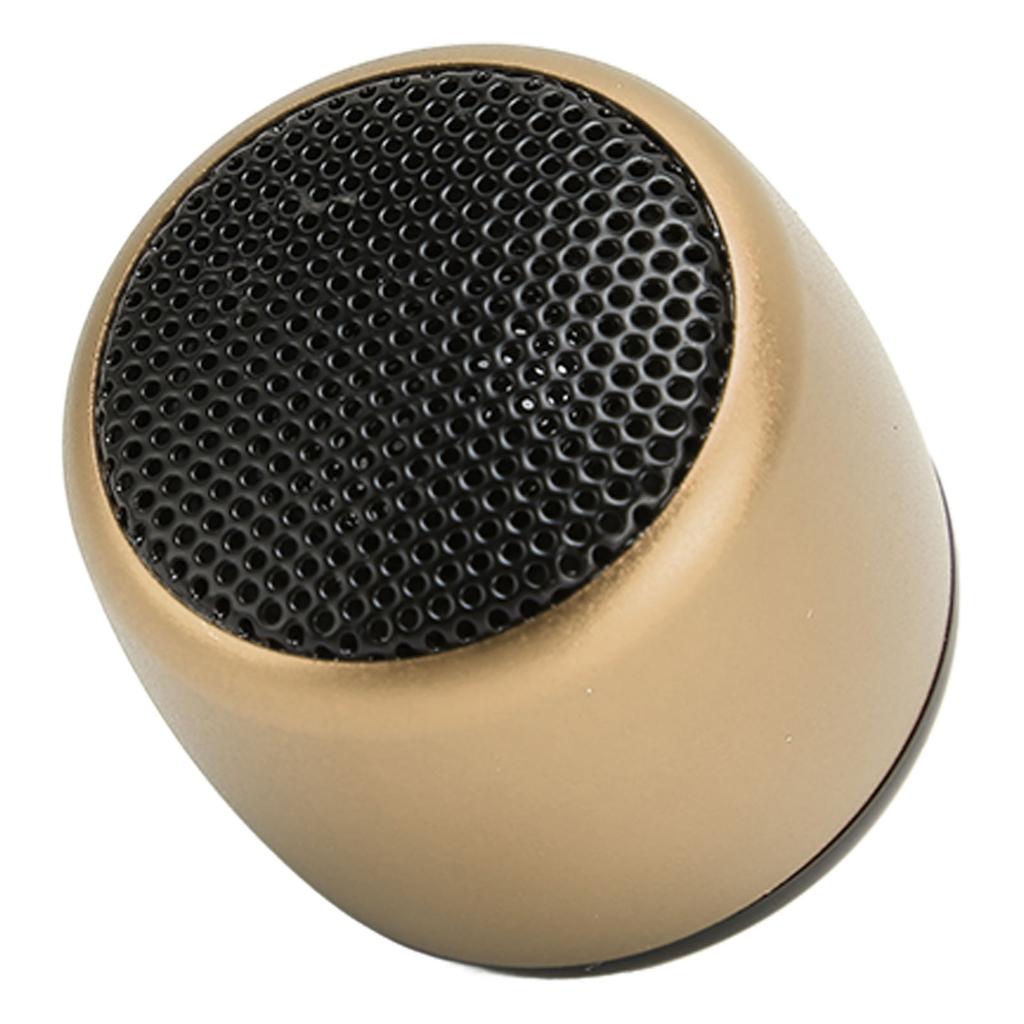 Mini Bluetooth Lautsprecher Schwerer Subwoofer USB Wiederaufladbar Metall Tragbarer Kabelloser Lautsprecher für Telefon