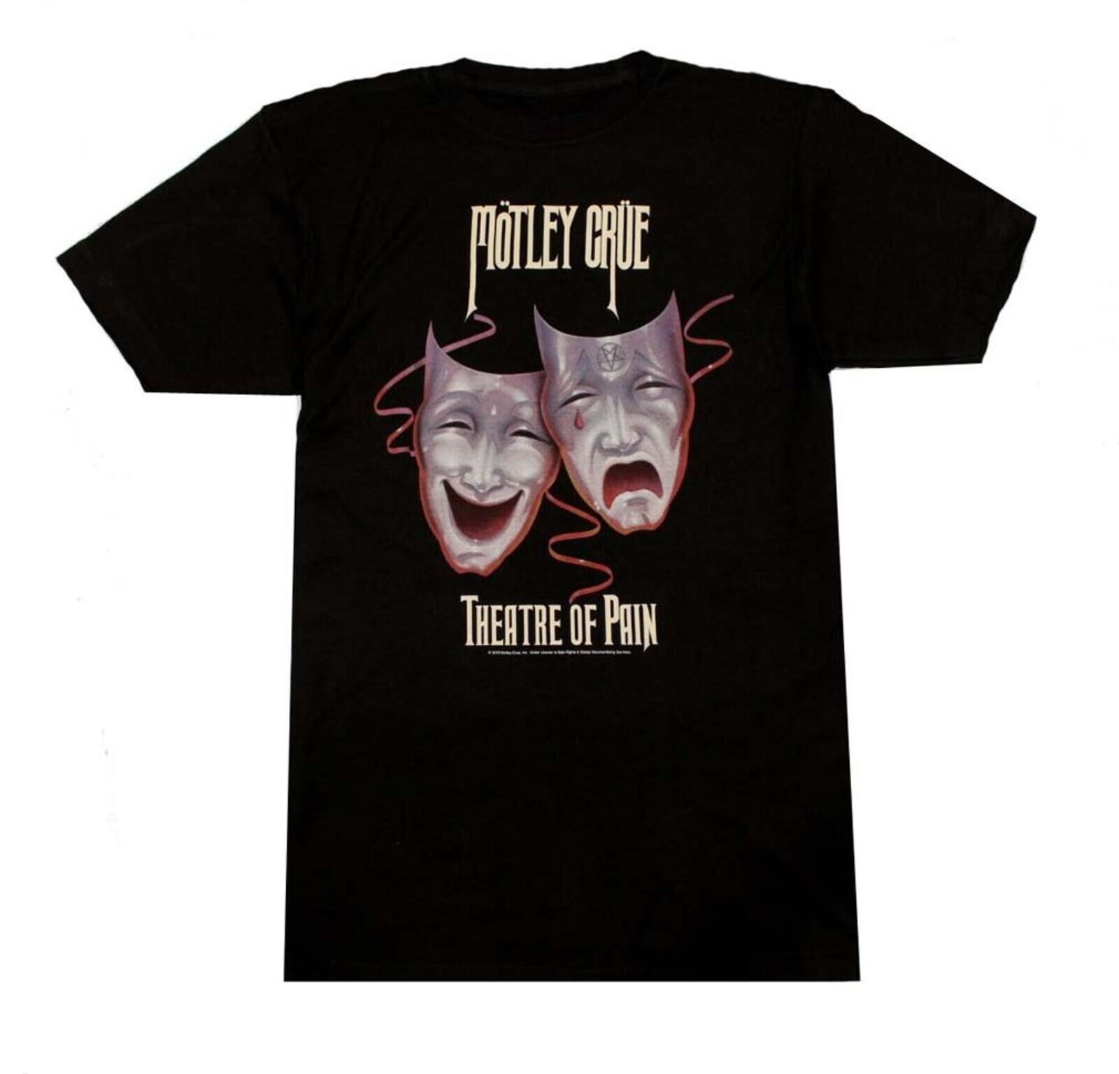 MOTLEY CRUE - THEATRE OF PAIN CD ALBUM COVER Official SHIRT MED New too fast M
