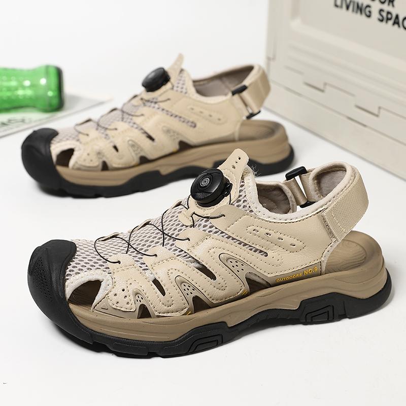 New Designer Style Men's Sandals Casual Shoes Outdoor Men Sandals for Men Beach Shoes Comfort Minimalist Shoes Plus Size 38-46