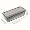 1pc/3pcs/5pcs  Desktop Cosmetics Storage Box, Transparent  Drawer Finishing Box, Household Stackable Storage Organizer