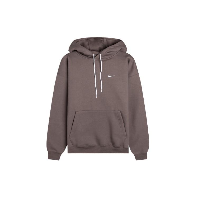 Nike Lab Premium Hoody Embroidery Logo Grey Unisex CV0552-040 XS