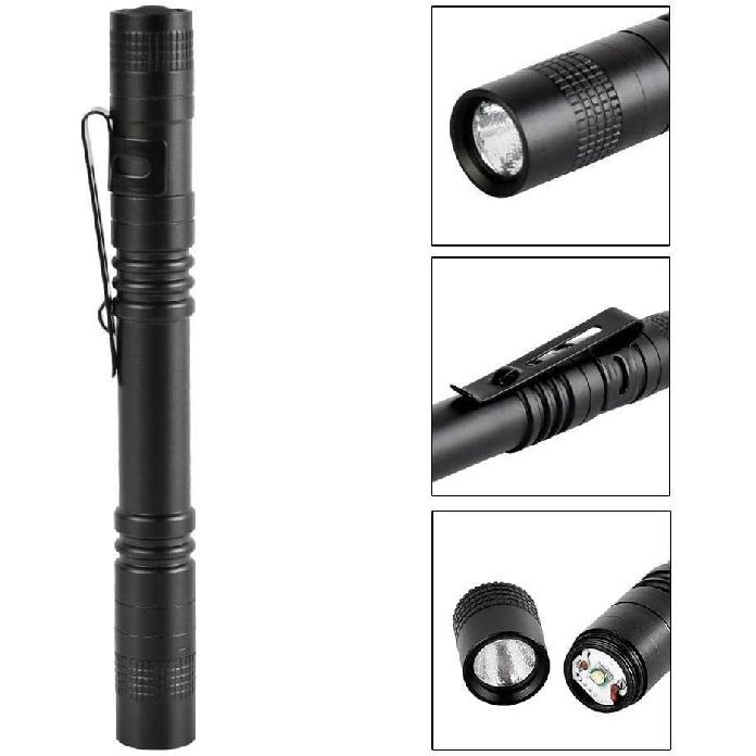 Pen Flashlight,5PCS Led Pen Light Flashlights with Clip,Mini Pocket Flashlight Small Penlight Inspection Flashlight