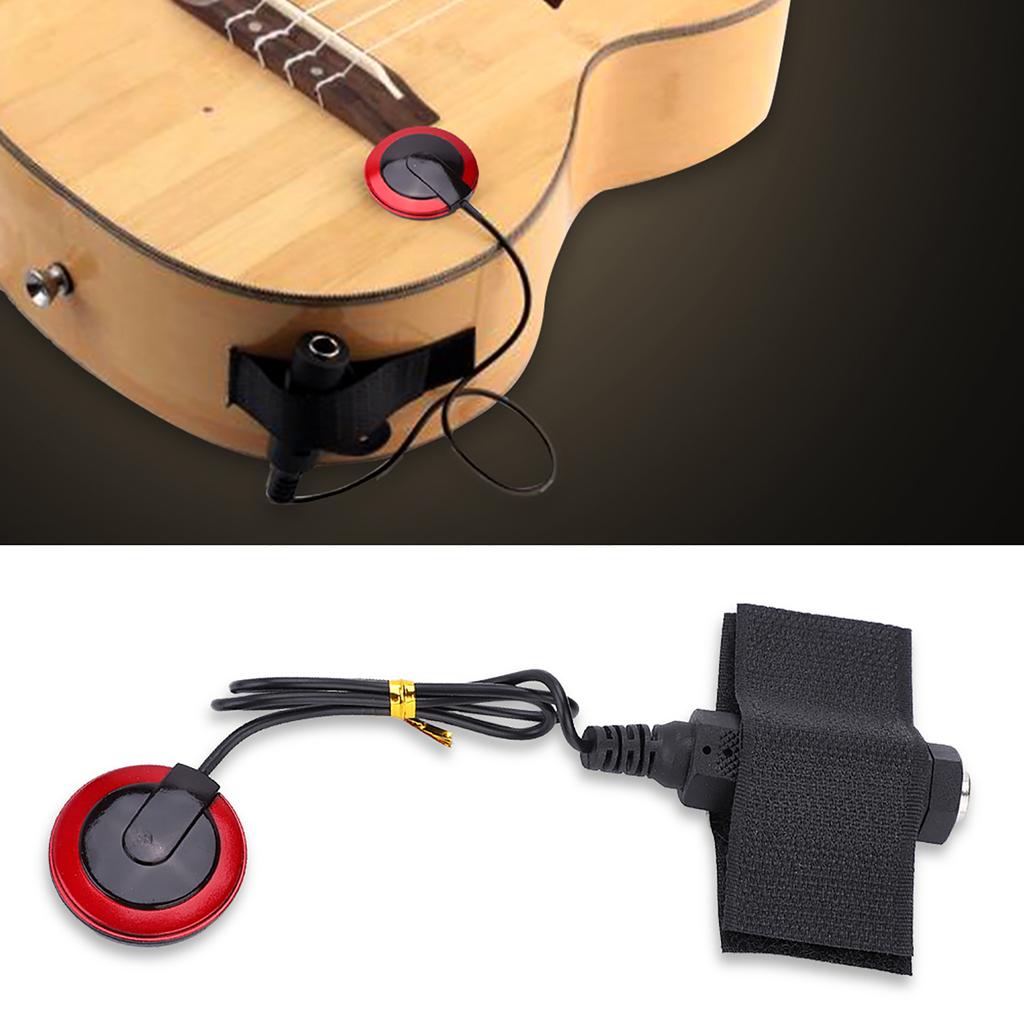 Universal Piezo Transducer Microphone Pickup for Guitar Ukulele Violin Instruments