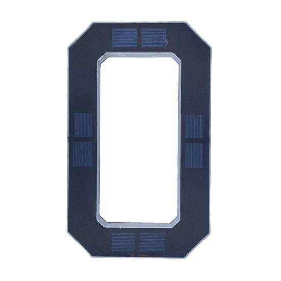 מספר בית מואר סולארי תאורת חוץ מספר כתובת LED מאיר עמיד למים מספר בית מודרני שלט כתובת לדלת כניסה חיצונית