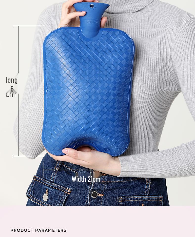 Extra Large 3000ml PVC Hot Water Bag - Warm Bedding and Foot Warmer