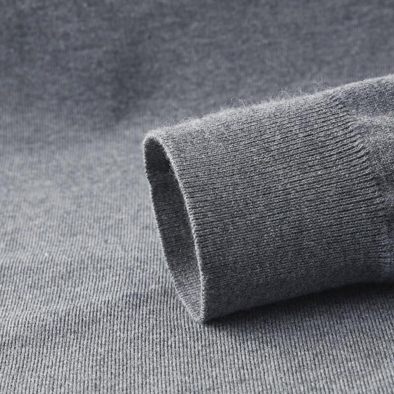 FIRS Men's Wool & Silk Blend Half-Zip Sweater