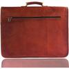Vintage Handmade Leather Messenger Crossbody Laptop Briefcase Satchel Bag