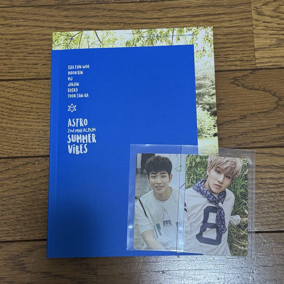 

[USED] ASTRO 2nd MINI ALBUM SUMMER ViBES MJ Jinjin