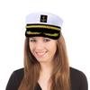 Cappello da Capitano per Velista Adulto Regolabile per Uomo e Donna Cappello da Festa Trucco Ballo Vestiti Marini Eccellente Elegante Accessori