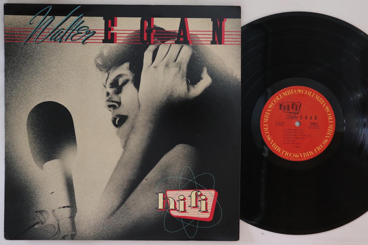 

LP Record WALTER EGAN - Hi Fi JC35796 COLUMBIA 1979 US Rock Used