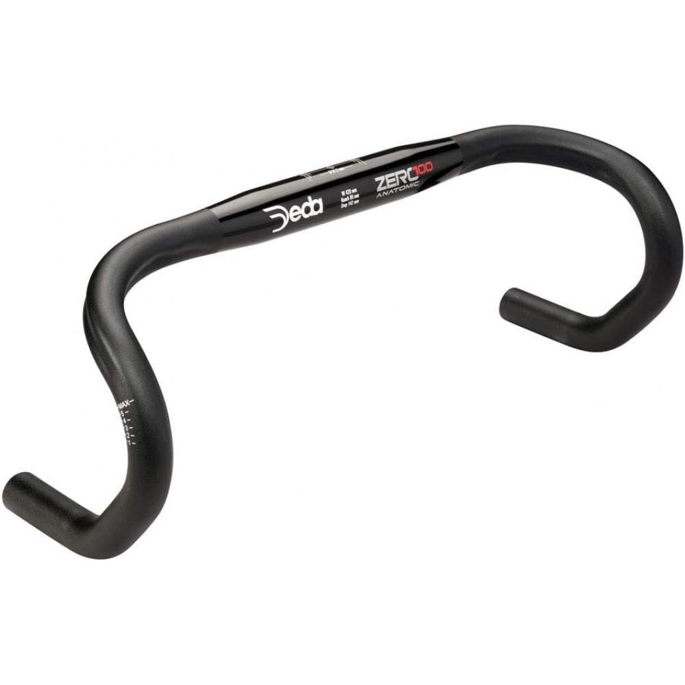 Deda Elementi Handlebar 31.7mm 420mm Drop 142mm Reach 86mm Matte Black Model D1