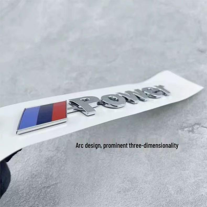 BMW M Power Hochleistungs-Plaketten-Kit: Für 3er, 5er, 7er & X1, X3, X5, X6.