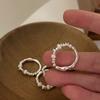 Koreanische Neue Perlen Verstellbare Ringe Für Frauen Imitation Perle Damenring Feiner Brautschmuck Fingerring Schmuck