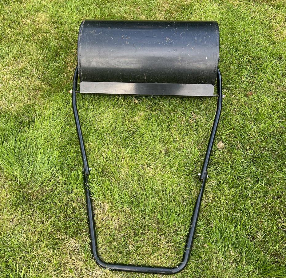 Garden Lawn Soil Compactor: Hand-Held Push/Pull Roller for Leveling and Landscaping