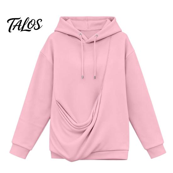 Oversized Women Hoodie Pet Pouch Hoodie, Hooded Sweatshirt with Kangaroo Pouch, Warm Fall Dog Cat Carrying Pullover Top for Winter