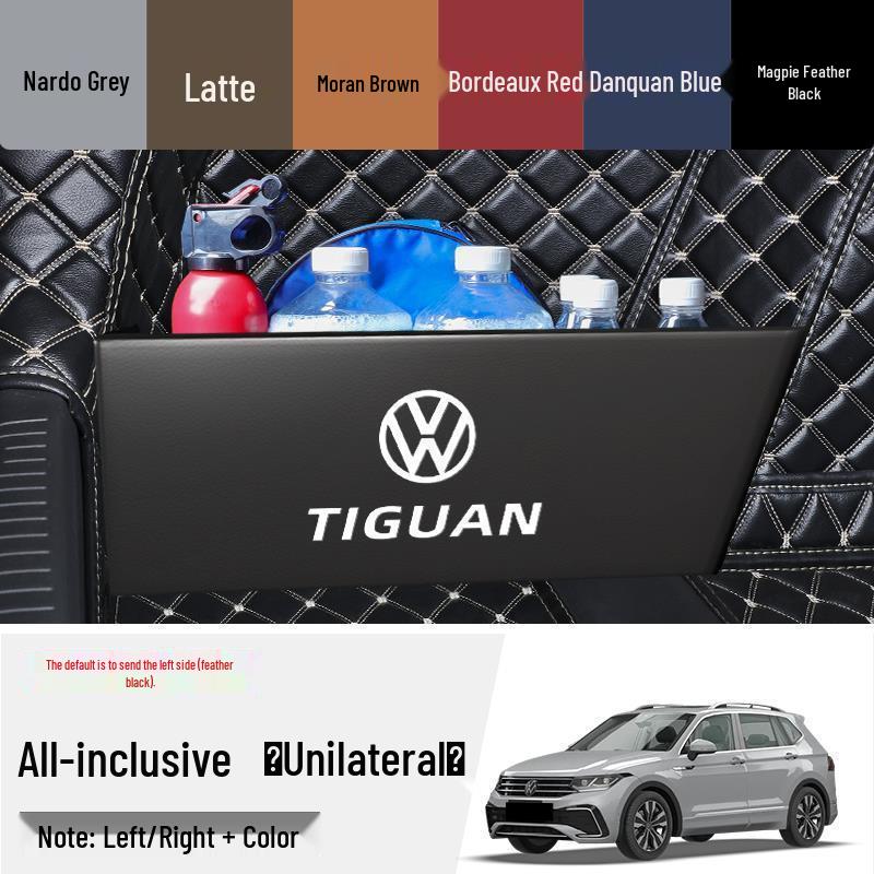 Divizor Cutie de Depozitare/Portbagaj pentru Volkswagen Tiguan L 2023 - Îmbunătățiți Interiorul Mașinii cu Produse de Modificare și Decorare.
