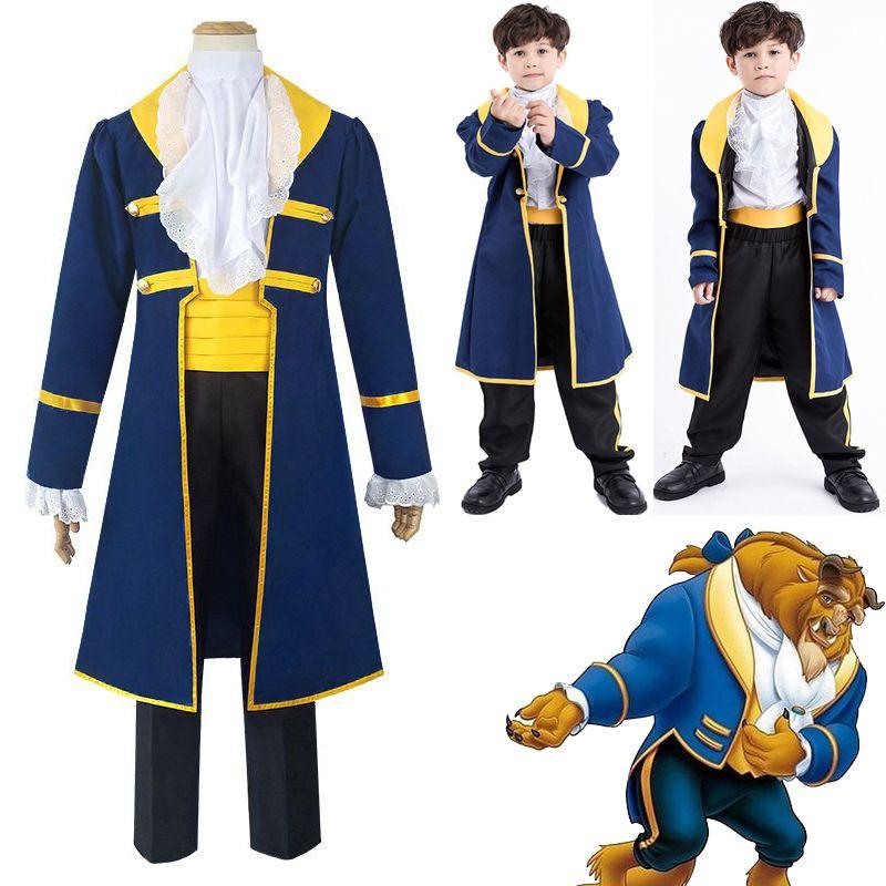 Enchanting Beauty And The Beast Prince Adam Costume For Boys With Exquisite Workmanship