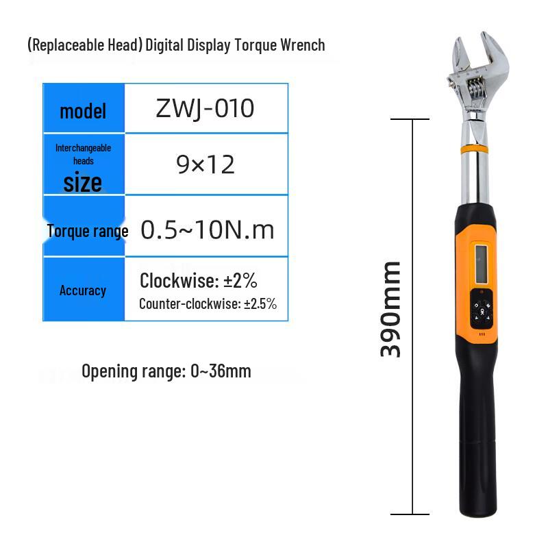 Aiceyi Digital Adjustable High-Precision Torque Wrench