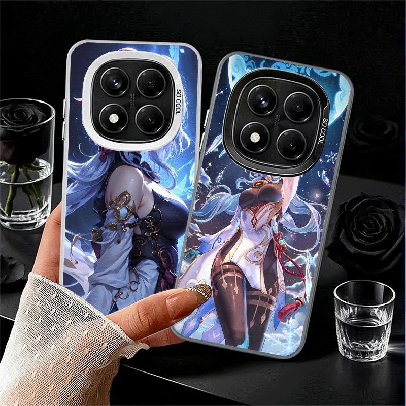 Genshin Impact Ganyu Soft Phone Case for Xiaomi Redmi Note 13 14 15 Pro Plus 12S 12 11S 11 11T 10S 10 Shockproof Cover Back Shel