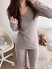 "Women's Seamless Thermal Skincare Underwear Suit - Autumn/Winter"