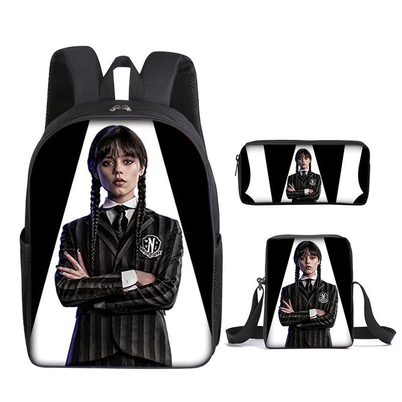 Mochila Escolar para Primaria Bolso Estuche Set de Tres Piezas
