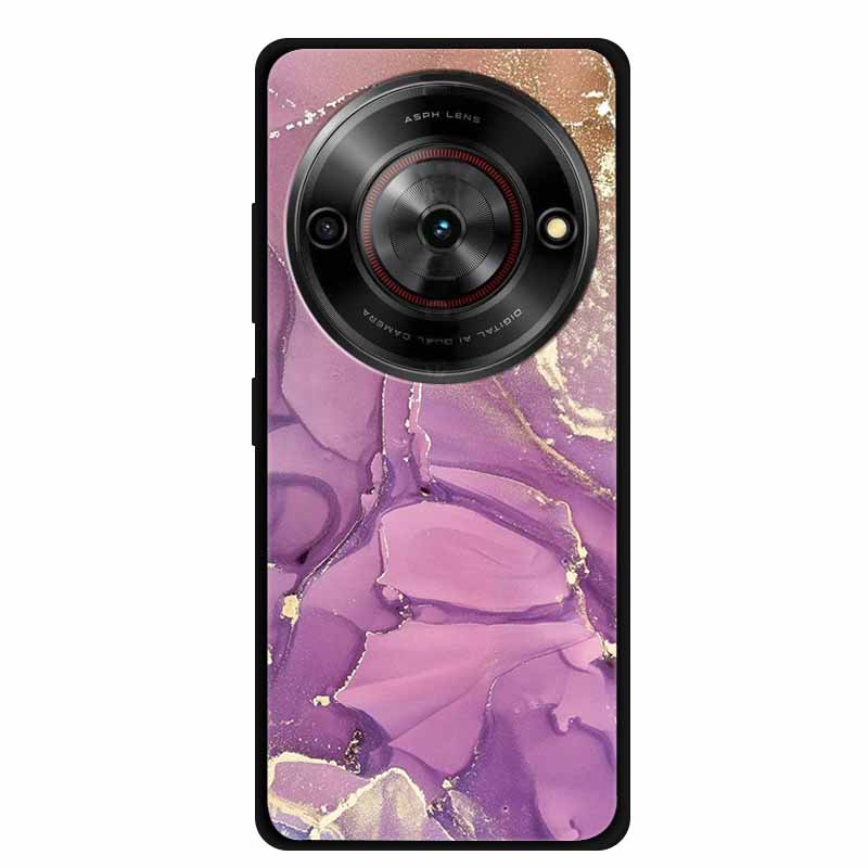 For ZTE Blade A75 5G Case Luxury Marble Silicone Soft Phone Cover for ZTE Blade A75 5G Protective TPU Back Shell Coque Capa A 75