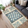Vintage Boho Tribal Geometric Print Area Rug Soft Non-Slip Living Room Carpet Moroccan Ethnic Style Pattern Floor Mat